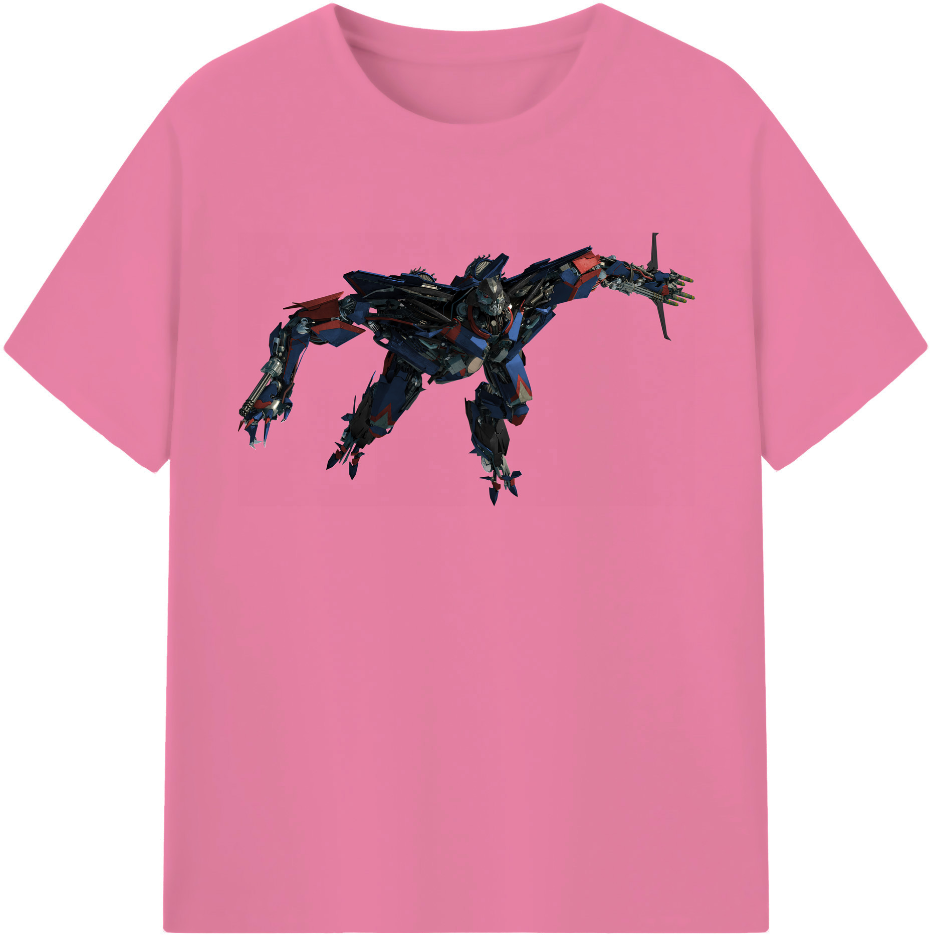 （画像用） Transformers トランスフォーマー 綿100％半袖Tシャツ（フロントプリント）